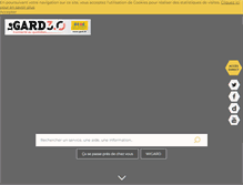 Tablet Screenshot of gard.fr