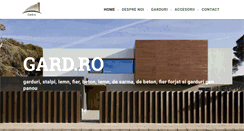 Desktop Screenshot of gard.ro